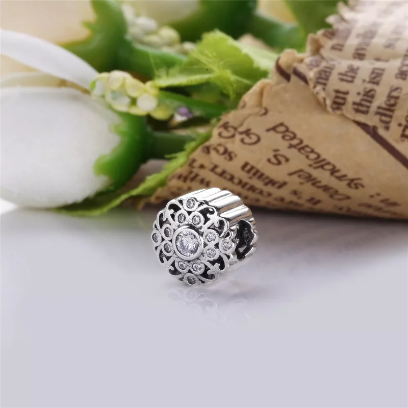 (resim) Pandora Vintage Çiçek Charm - PX00189-1 - Görüntüle 3