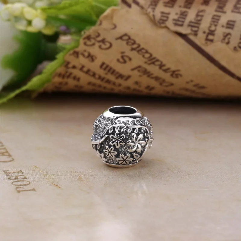 (resim) Pandora Yapraklar ve Çiçekler Charm - PS0069-1 - Görüntüle 3