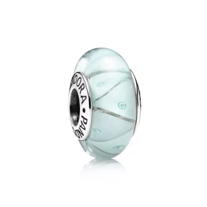 (resim) Pandora Zikzaklı Mavi Cam Charm - 790923