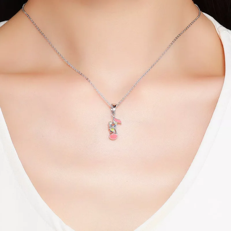 (resim) Pandora Stil Ayıcık Melodi Asma Kolye - BSC021 - Görüntüle 5