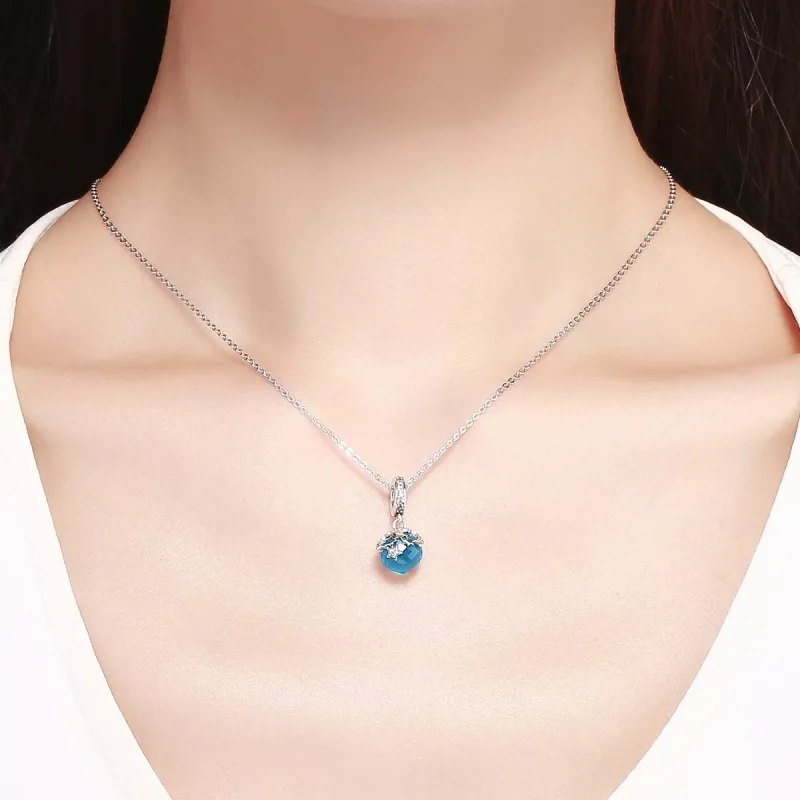 (resim) Pandora Stil Yıldızlı Asılı Küpe - BSC029 - Görüntüle 5