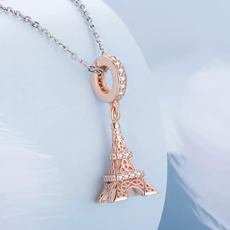 (resim) Pandora Stili Eiffel Kulesi Askı - BSC640 - Görüntüle 2