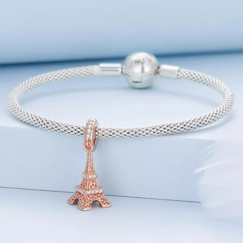 (resim) Pandora Stili Eiffel Kulesi Askı - BSC640 - Görüntüle 3