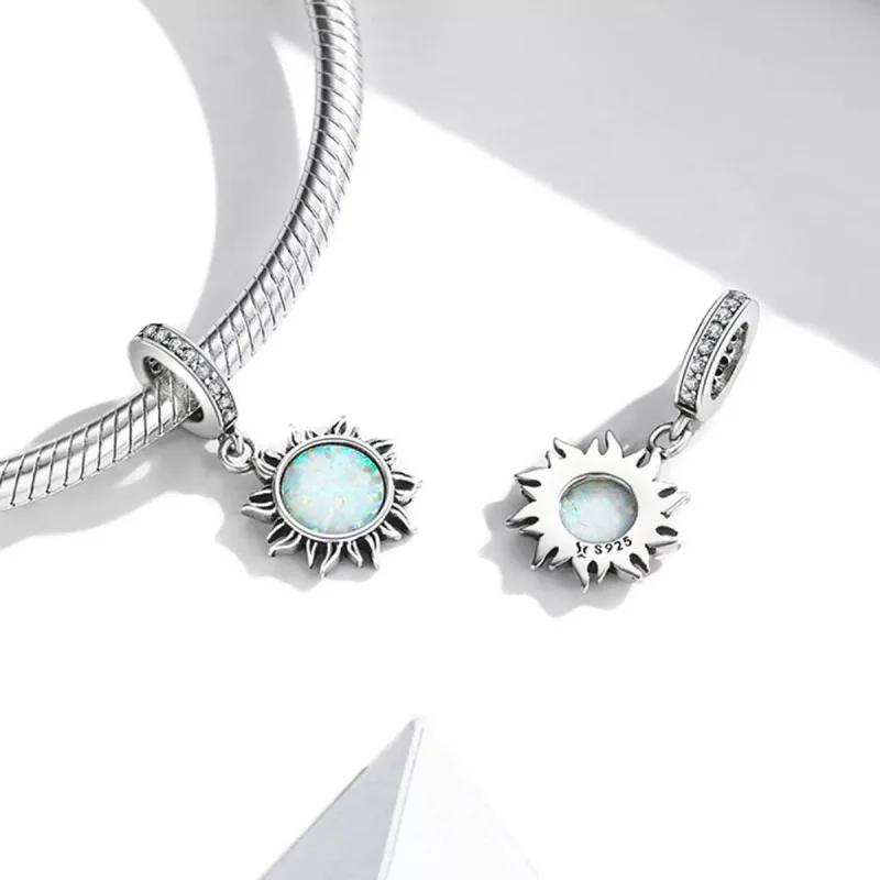 (resim) Pandora Stili Opal Küçük Güneş Asma - SCC2005 - Görüntüle 4