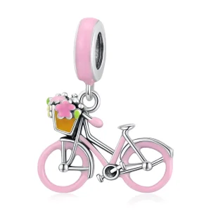 (resim) Pandora Stili Pembe Bisiklet Asma - SCC1975
