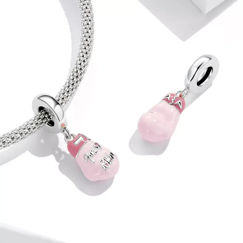 (resim) Pandora Stili Pembe Boks Eldiveni Asma - SCC2148 - Görüntüle 4