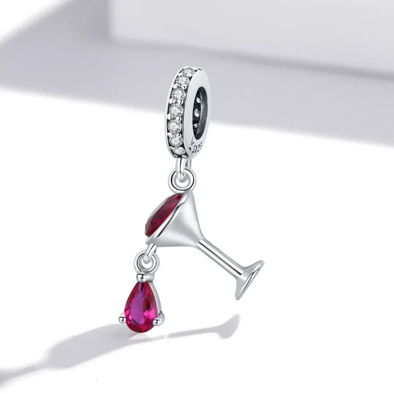 (resim) Pandora Stili Sallanan Şarap Bardağı Asma - SCC1997 - Görüntüle 2