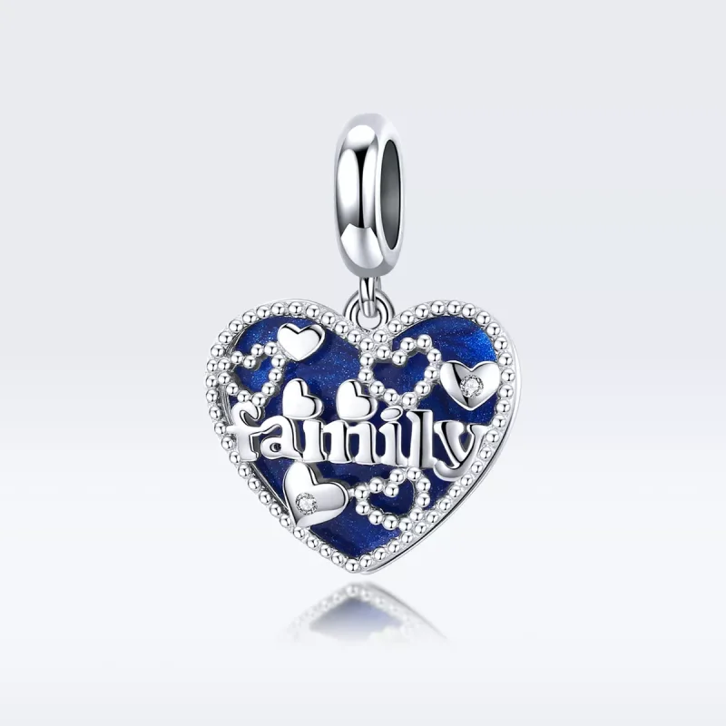 (resim) Pandora tarzı aile mektupları Sallantılı Charm - BSC293 - Görüntüle 5