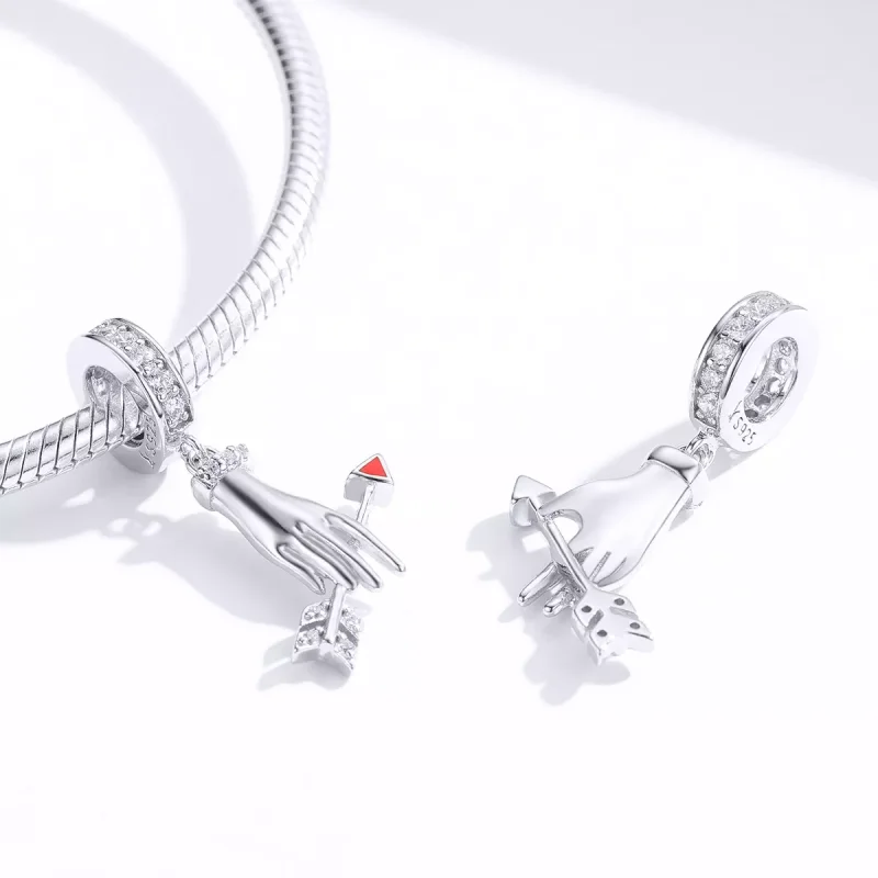 (resim) Pandora tarzı aşk oku Sallantılı Charm - SCC1375 - Görüntüle 3
