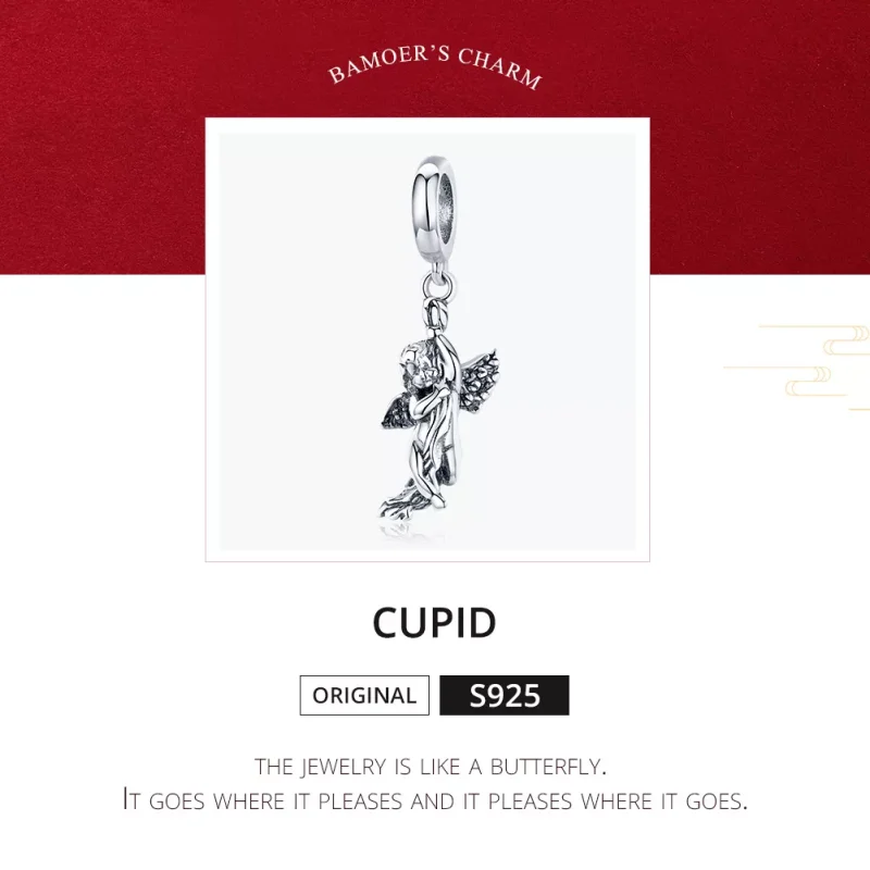 (resim) Pandora tarzı aşk tanrısı Sallantılı Charm - SCC1405 - Görüntüle 8