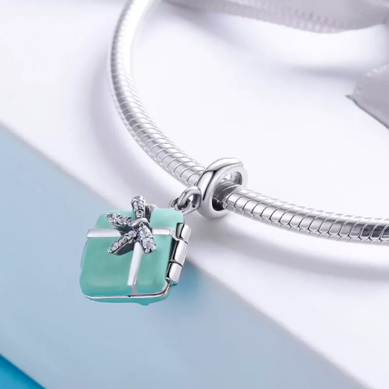 (resim) Pandora tarzı Aşkın Sürprizi Sallantılı Charm - SCC663 - Görüntüle 4