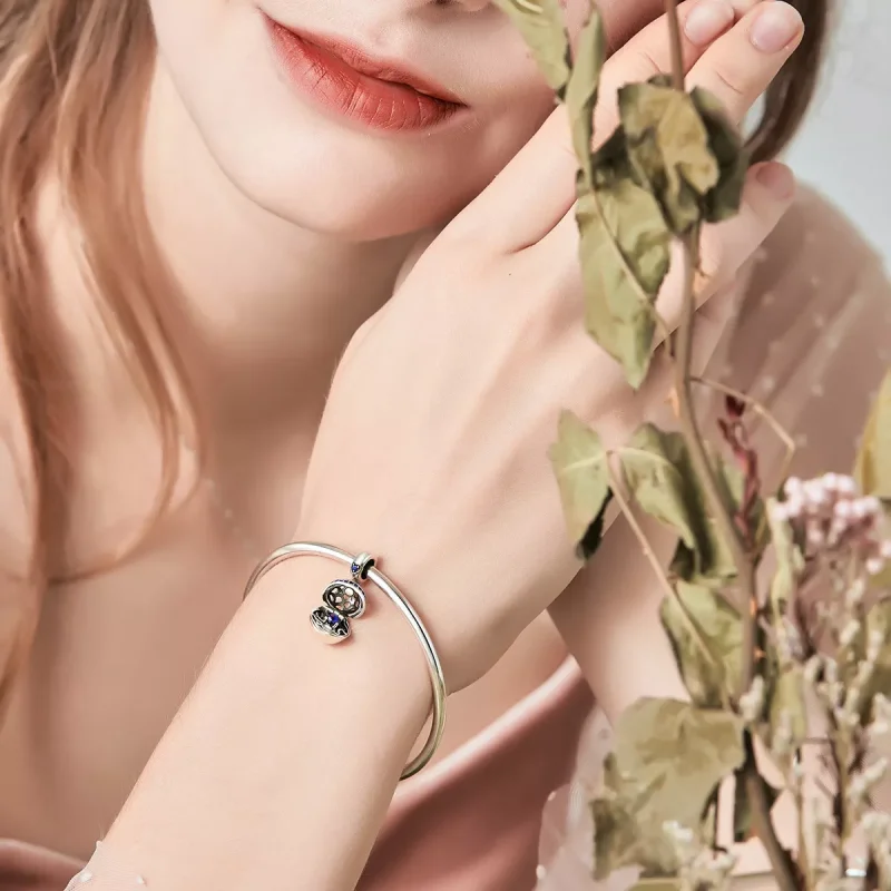 (resim) Pandora tarzı Aşkın Sürprizi Sallantılı Charm - SCC689 - Görüntüle 11