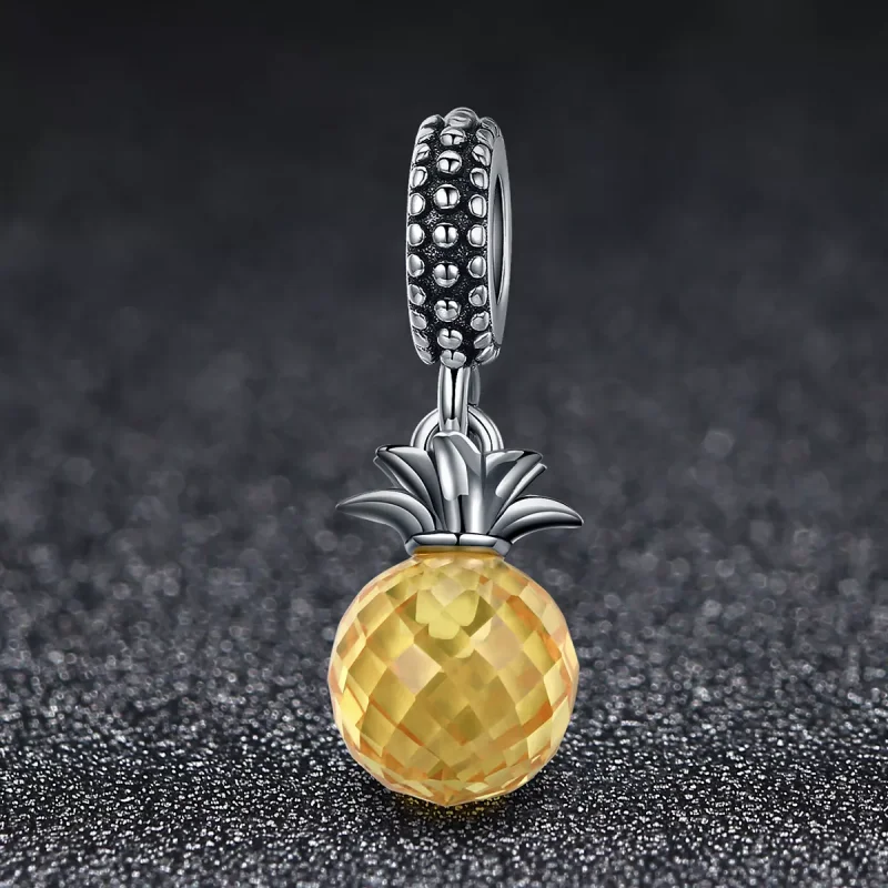 (resim) Pandora tarzı Ananas Sallantılı Charm - SCC150 - Görüntüle 3