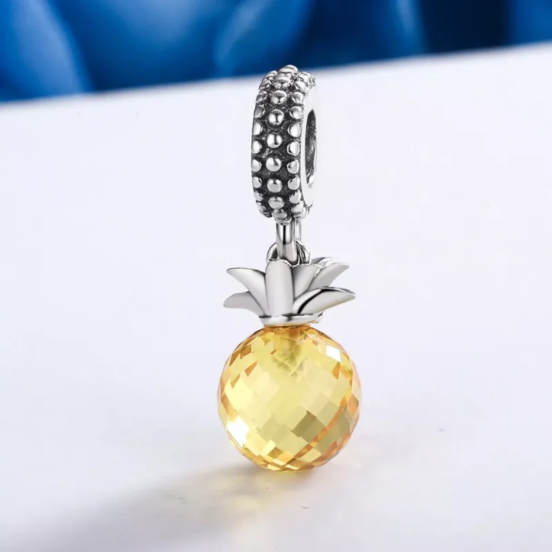 (resim) Pandora tarzı Ananas Sallantılı Charm - SCC150 - Görüntüle 4