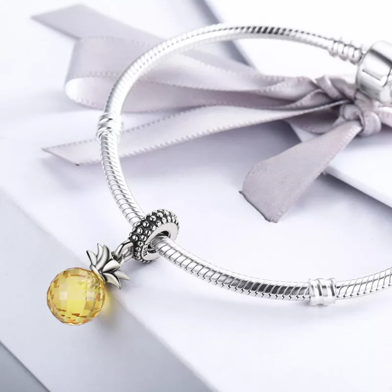 (resim) Pandora tarzı Ananas Sallantılı Charm - SCC150 - Görüntüle 6