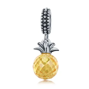 (resim) Pandora tarzı Ananas Sallantılı Charm - SCC150