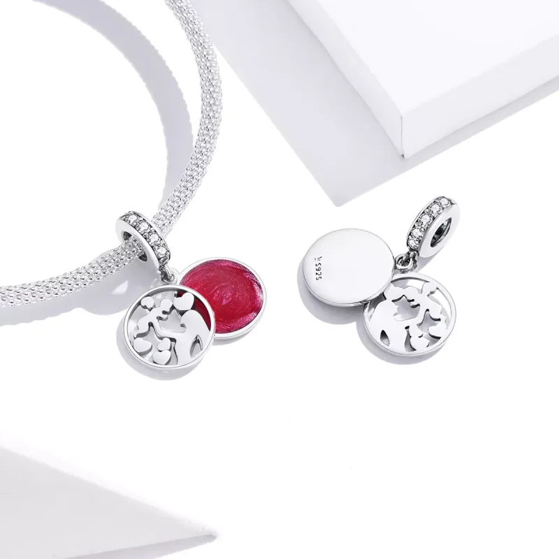 (resim) Pandora tarzı Anne sevgisi Sallantılı Charm - SCC1460 - Görüntüle 3