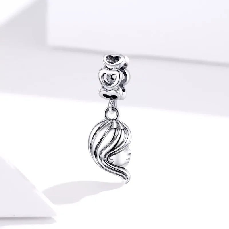(resim) Pandora tarzı Anne ve kızı Sallantılı Charm - BSC275 - Görüntüle 2