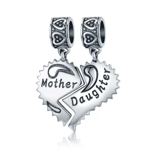 (resim) Pandora tarzı Anne ve kızı Sallantılı Charm - SCC427