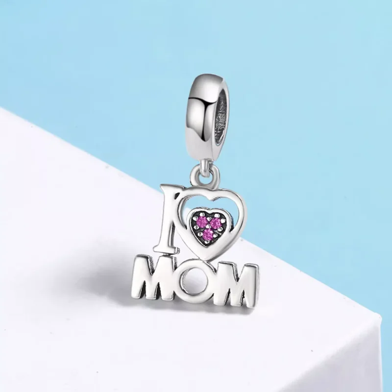 (resim) Pandora tarzı Annemi Seviyorum Sallantılı Charm - SCC420 - Görüntüle 4