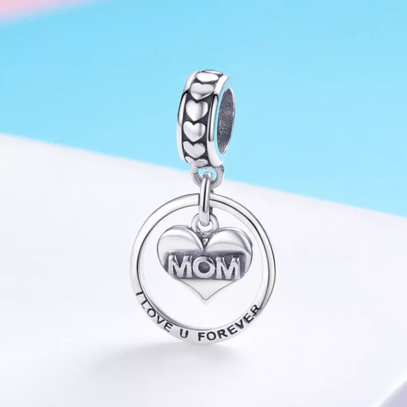 (resim) Pandora tarzı Annemi seviyorum Sallantılı Charm - SCC649 - Görüntüle 3