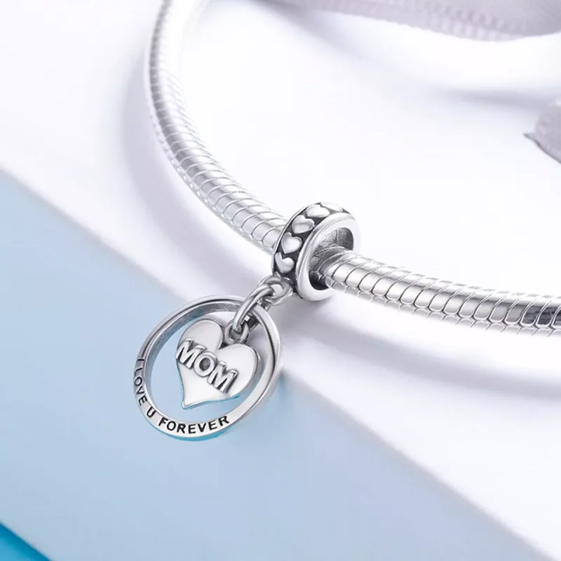 (resim) Pandora tarzı Annemi seviyorum Sallantılı Charm - SCC649 - Görüntüle 4