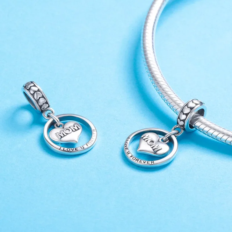 (resim) Pandora tarzı Annemi seviyorum Sallantılı Charm - SCC649 - Görüntüle 5