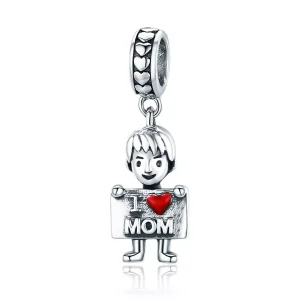(resim) Pandora tarzı Annemi Seviyorum Sallantılı Charm - SCC691