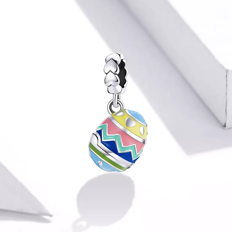 (resim) Pandora tarzı Şanslı Yumurtalar Sallantılı Charm - SCC1753 - Görüntüle 2