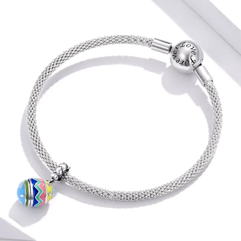 (resim) Pandora tarzı Şanslı Yumurtalar Sallantılı Charm - SCC1753 - Görüntüle 3