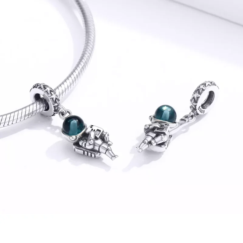 (resim) Pandora tarzı Astronot Sallantılı Charm - BSC202 - Görüntüle 4