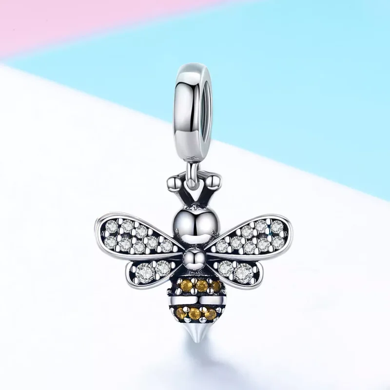 (resim) Pandora tarzı Bal Sallantılı Charm - SCC821 - Görüntüle 2