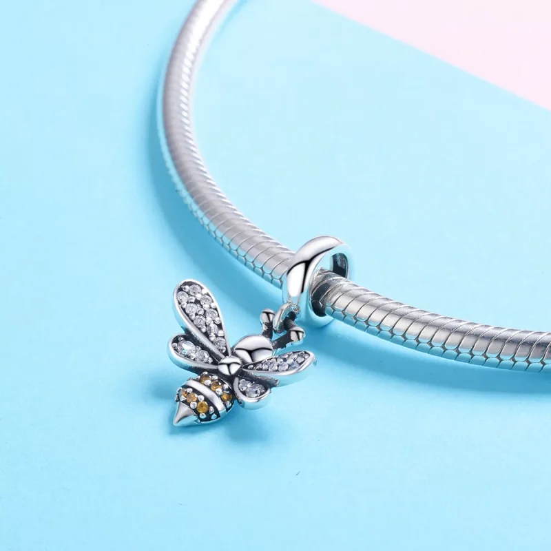 (resim) Pandora tarzı Bal Sallantılı Charm - SCC821 - Görüntüle 3