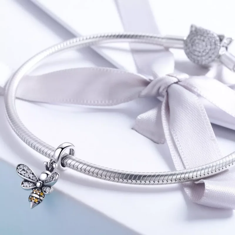 (resim) Pandora tarzı Bal Sallantılı Charm - SCC821 - Görüntüle 4