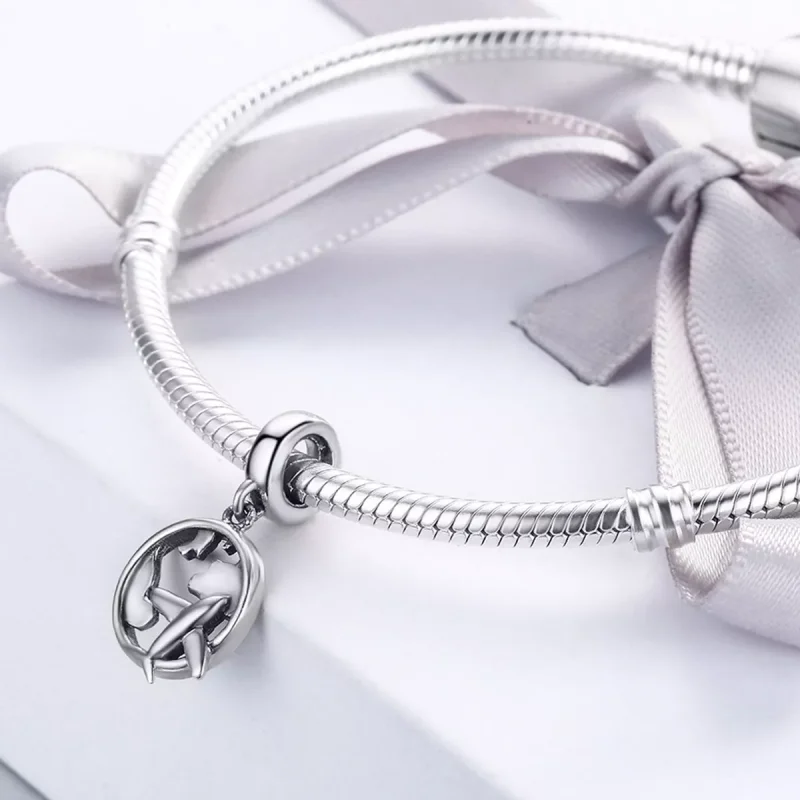 (resim) Pandora tarzı Bir Rüyada Seyahat Etmek Sallantılı Charm - SCC242 - Görüntüle 5