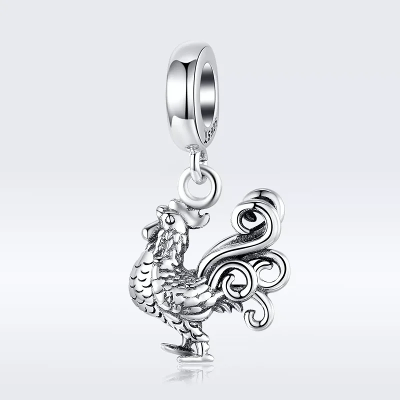 (resim) Pandora tarzı cesur horoz Sallantılı Charm - SCC1337 - Görüntüle 5