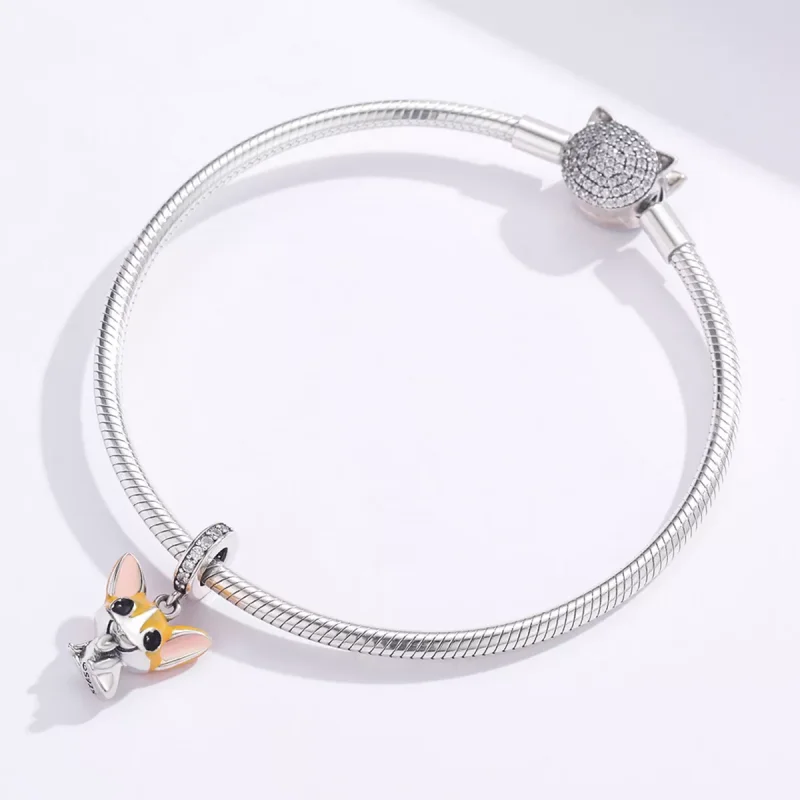 (resim) Pandora tarzı Corgi Sallantılı Charm - BSC078 - Görüntüle 3