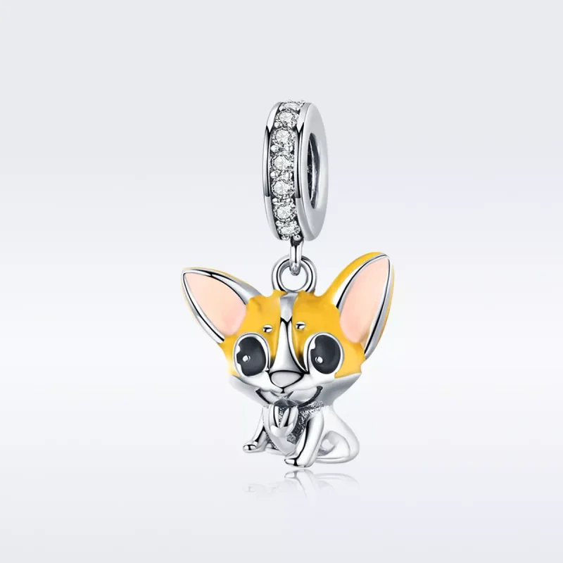 (resim) Pandora tarzı Corgi Sallantılı Charm - BSC078 - Görüntüle 5