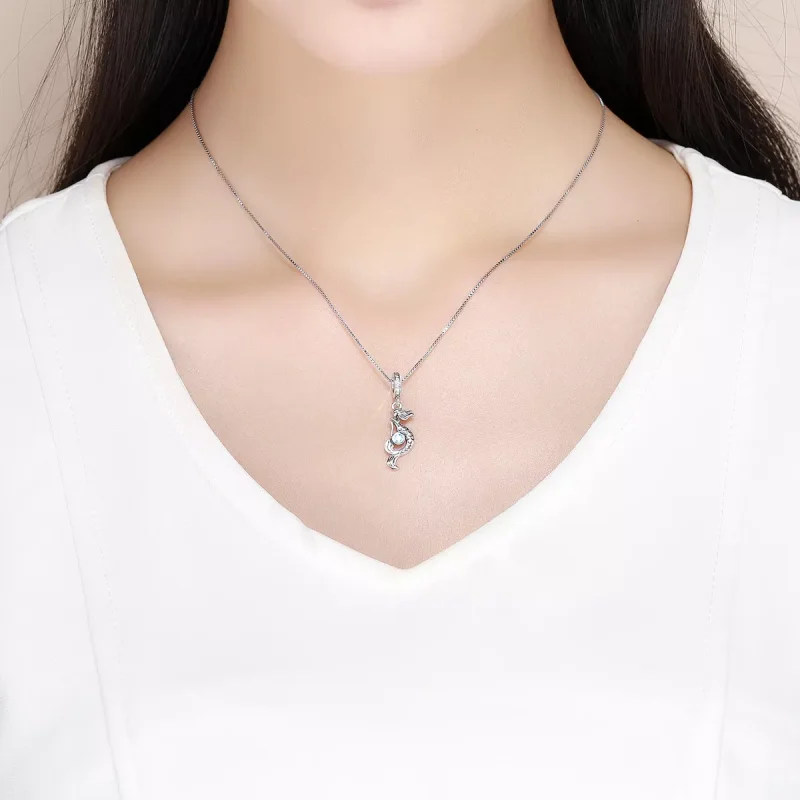 (resim) Pandora tarzı Denizkızları Düşüncesi Sallantılı Charm - SCC824 - Görüntüle 5