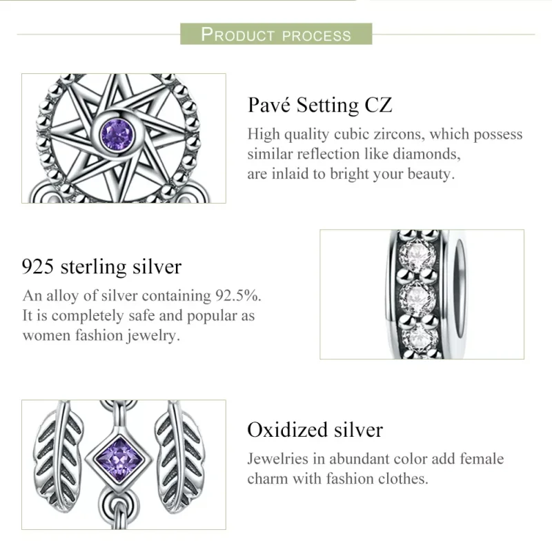 (resim) Pandora tarzı Düşkapanı Sallantılı Charm - SCC841 - Görüntüle 7