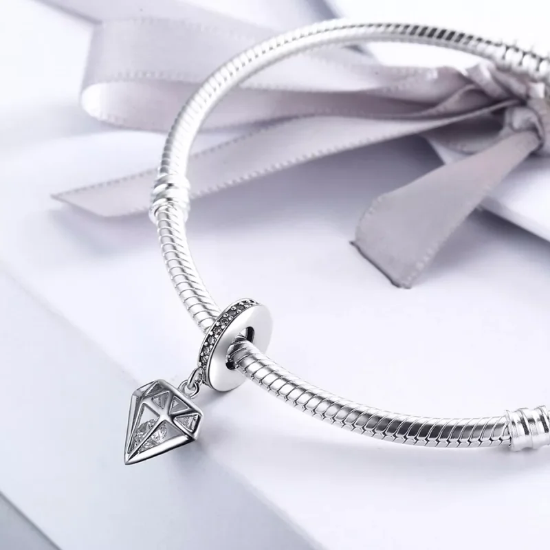 (resim) Pandora tarzı Elmas Sallantılı Charm - SCC186 - Görüntüle 5