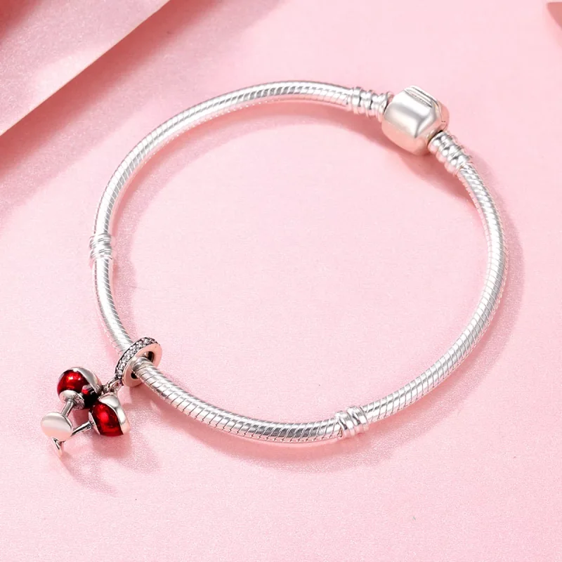 (resim) Pandora tarzı Şerefe Sallantılı Charm - SCC478 - Görüntüle 4
