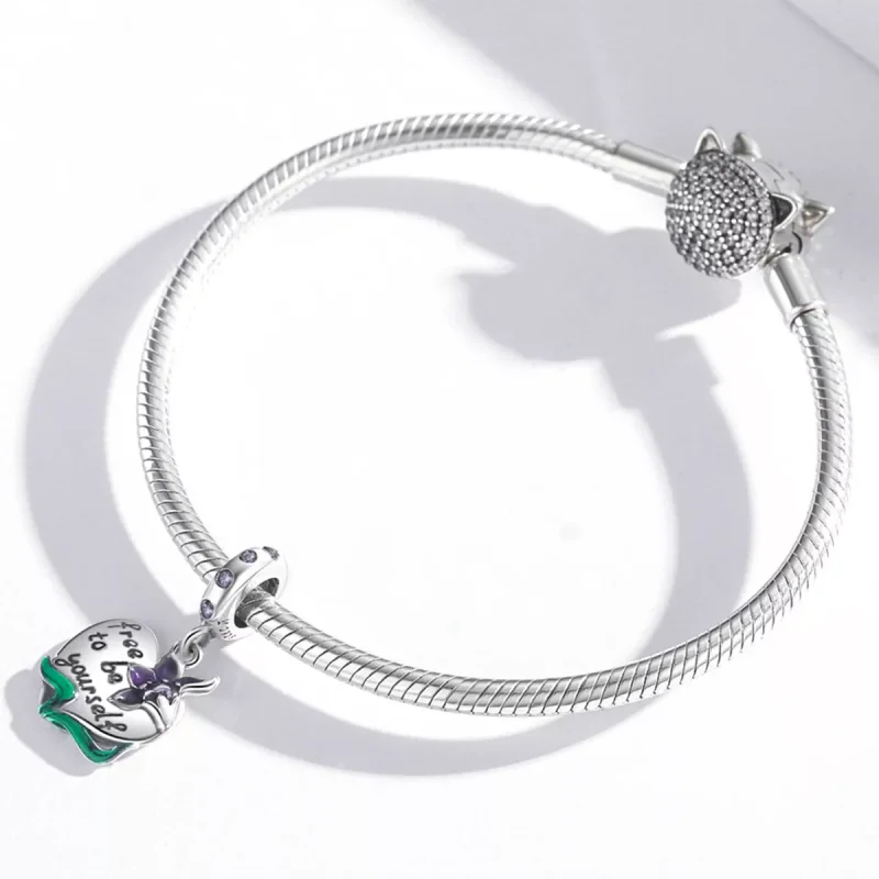 (resim) Pandora tarzı Feminin Güç-Aşk Mor Süzme - SCC2143 - Görüntüle 3