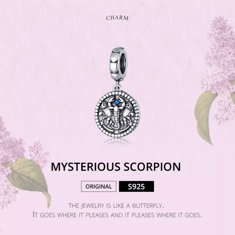 (resim) Pandora tarzı gizemli akrep Sallantılı Charm - SCC1503 - Görüntüle 6