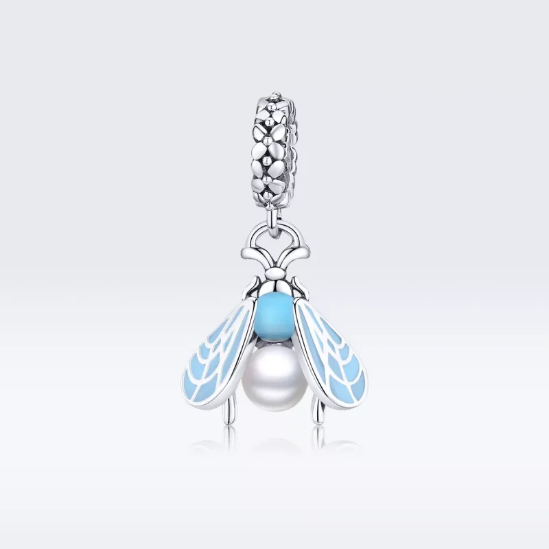 (resim) Pandora tarzı güveler Sallantılı Charm - SCC1479 - Görüntüle 5