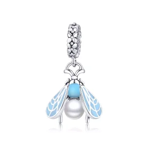 (resim) Pandora tarzı güveler Sallantılı Charm - SCC1479