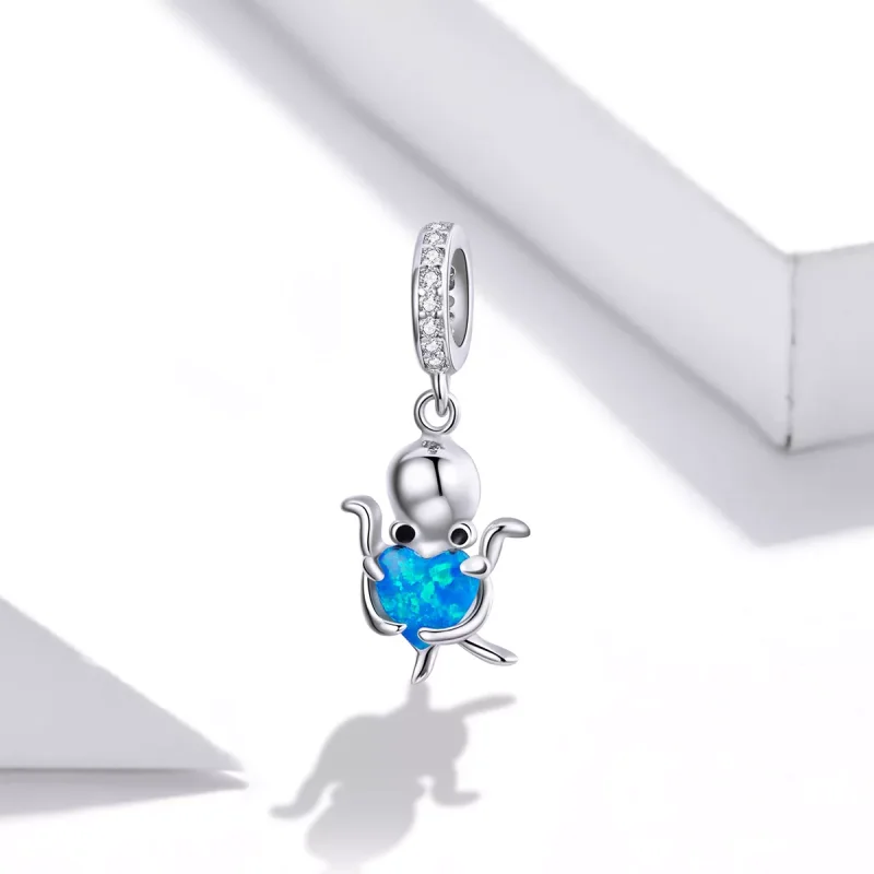(resim) Pandora tarzı güzel ahtapot Sallantılı Charm - SCC1831 - Görüntüle 2