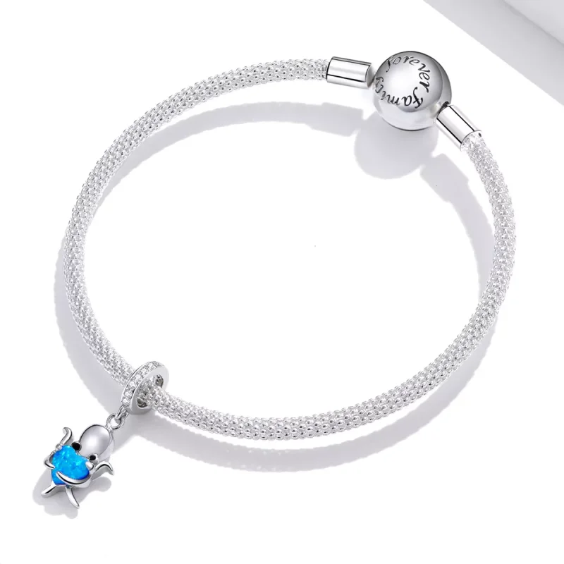 (resim) Pandora tarzı güzel ahtapot Sallantılı Charm - SCC1831 - Görüntüle 3