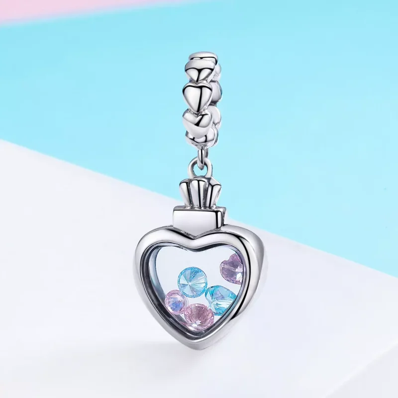 (resim) Pandora tarzı Hafıza Şişesi Sallantılı Charm - SCC588 - Görüntüle 3