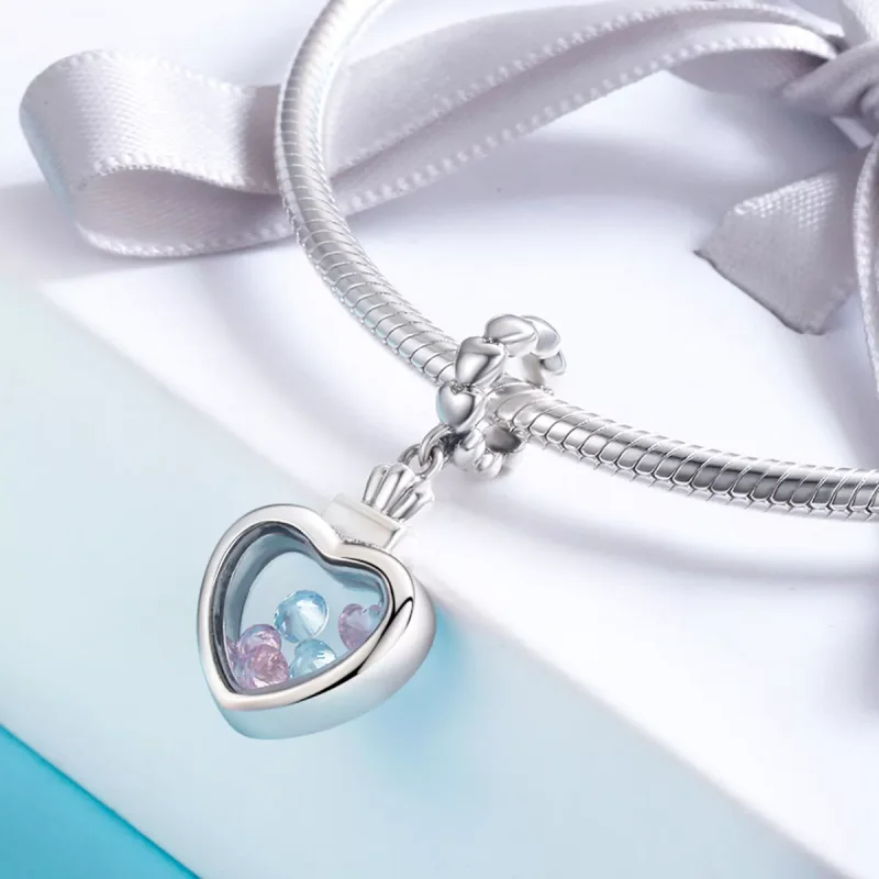 (resim) Pandora tarzı Hafıza Şişesi Sallantılı Charm - SCC588 - Görüntüle 4